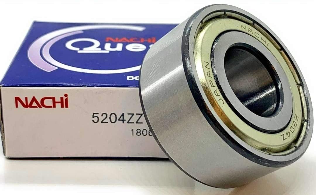 5204ZZ Nachi Angular Contact 20x47x20.6 20mm/47mm/20.6mm 5204Z Row